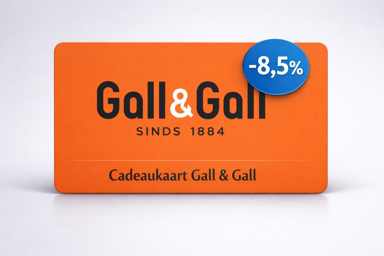 Cadeaubon van Gall & Gall, Eén persoon, Cadeaubon