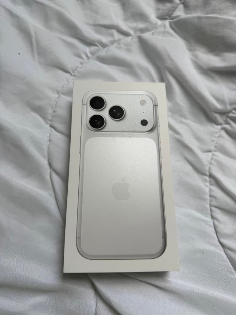iPhone 17 Pro Zilver, Telecommunicatie, Mobiele telefoons | Apple iPhone, Ophalen, Overige modellen, Zo goed als nieuw, 64 GB