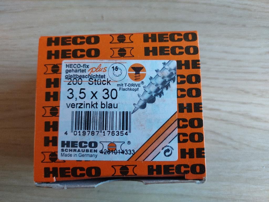hecofix schroeven div maten, Ophalen, Xx, Schroeven, Xx