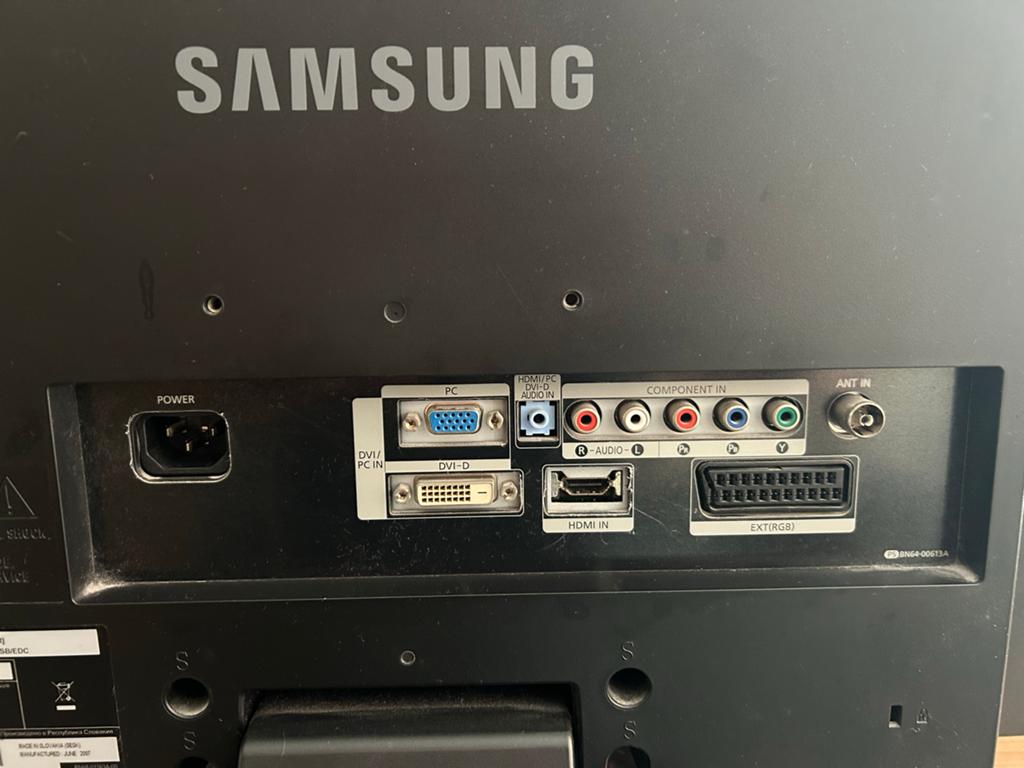 Samsung SyncMaster 225MW: TV en Computerscherm in één, Gebruikt, LCD, Ophalen of Verzenden, Samsung