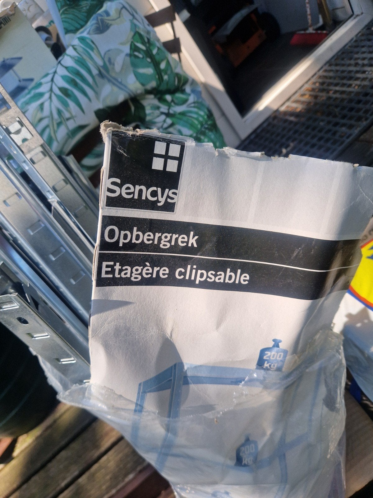 Sencys Opbergrek - Stevig en Veelzijdig, Ophalen, Gebruikt