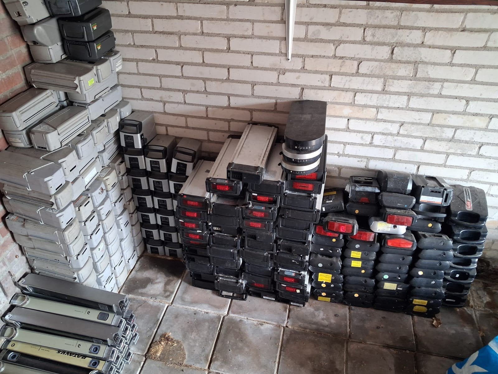 partij defecte fiets accu's 400 stuks, Ophalen, Gebruikt