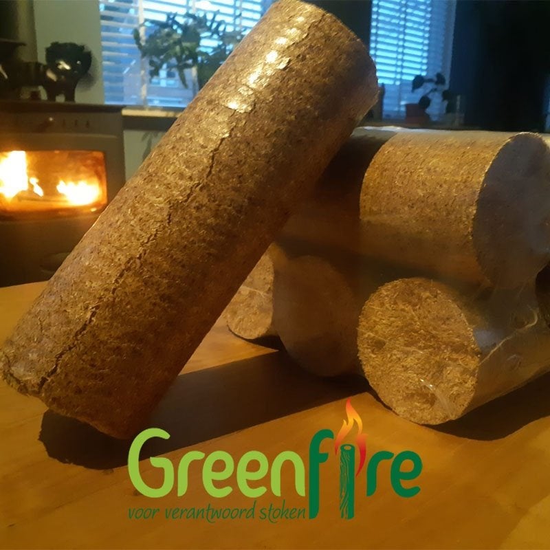 Nestro Briketten – per pak, Tuin en Terras, Minder dan 3 m³, Ophalen of Verzenden, Overige houtsoorten, Blokken