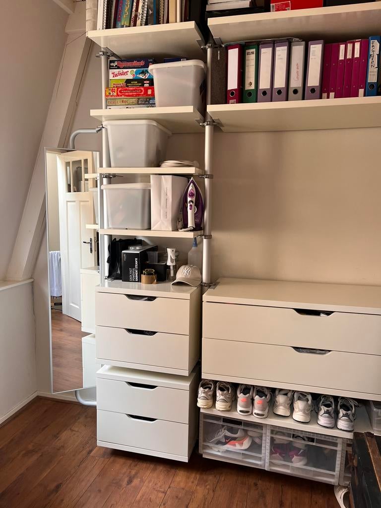 IKEA STOLMEN inloopkast – compleet systeem, Ophalen, Gebruikt, 25 tot 50 cm