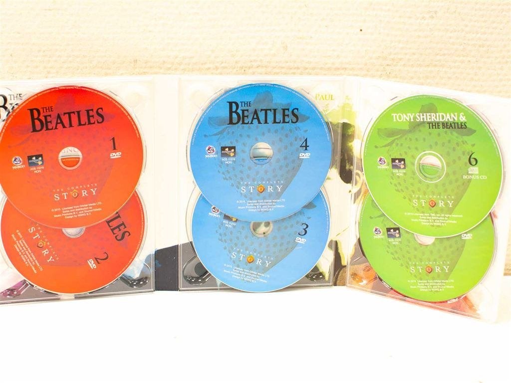 5 DVD collectors box The Beatles 35837, Ophalen of Verzenden, Gebruikt