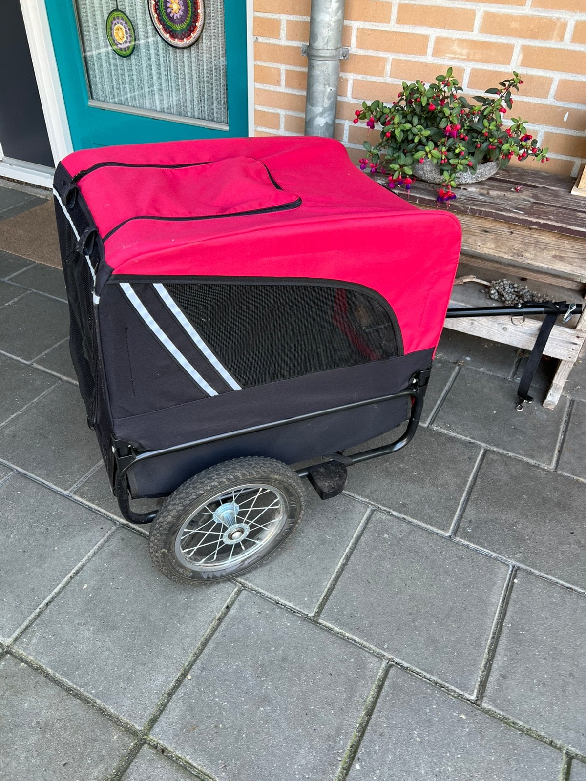 Honden karretje, Ophalen, Zo goed als nieuw, Hondenkar