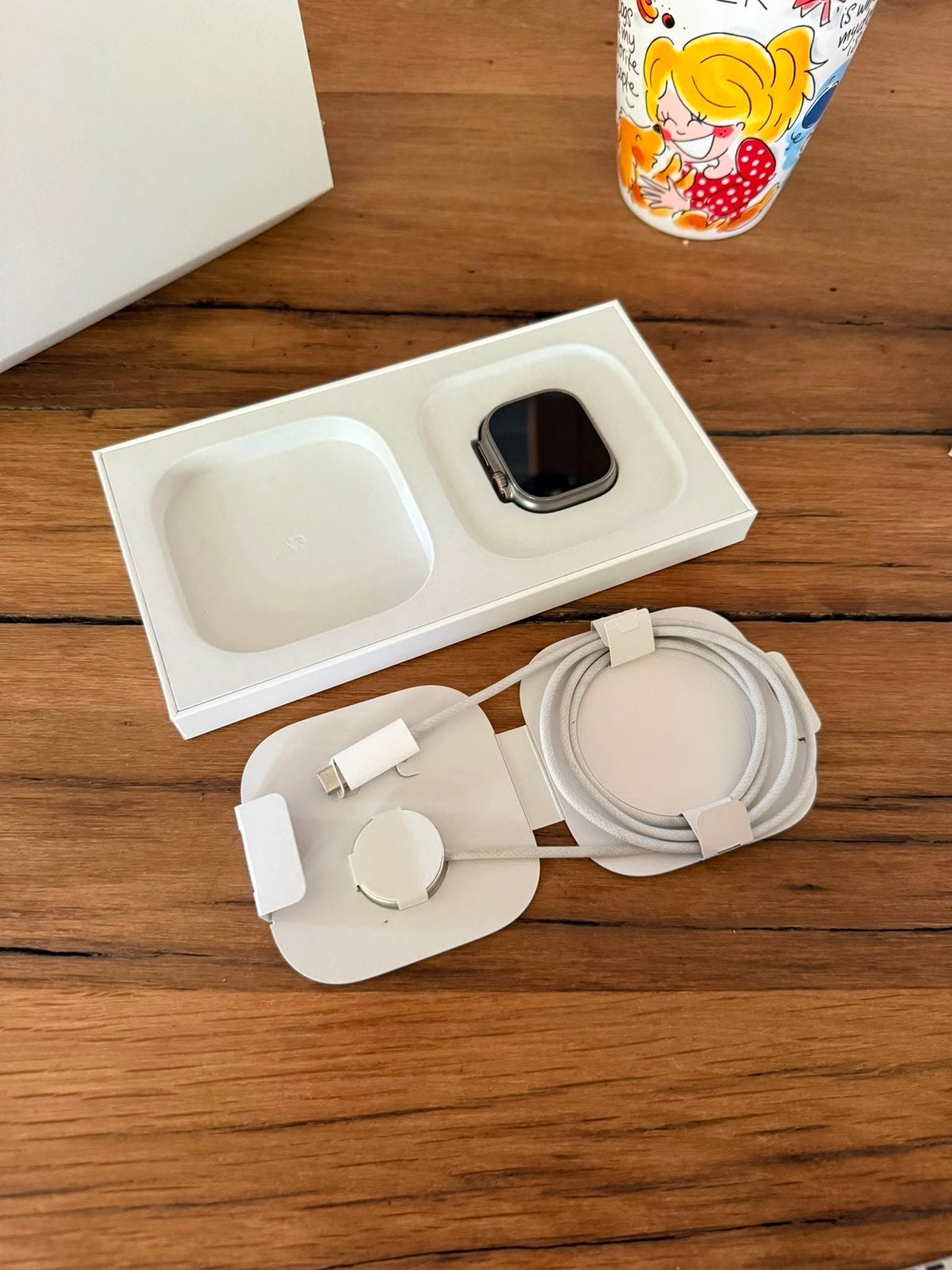 Apple Watch Ultra 1, Sieraden, Tassen en Uiterlijk, Smartwatches, Ophalen, Zo goed als nieuw, IOS
