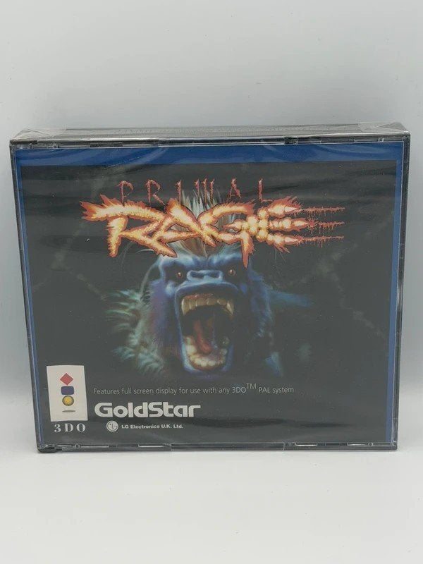 Primal Rage 3DO GoldStar Factory Sealed New Old Stock PAL, Avontuur en Actie, Nieuw, Ophalen of Verzenden, Vanaf 3 jaar