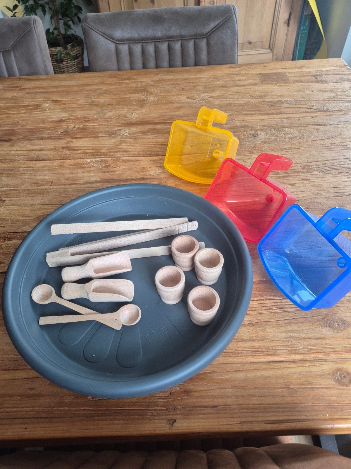 Benodigdheden voor zintuigen spel - Montessori speelgoed, Ophalen, Gebruikt, Ontdekken