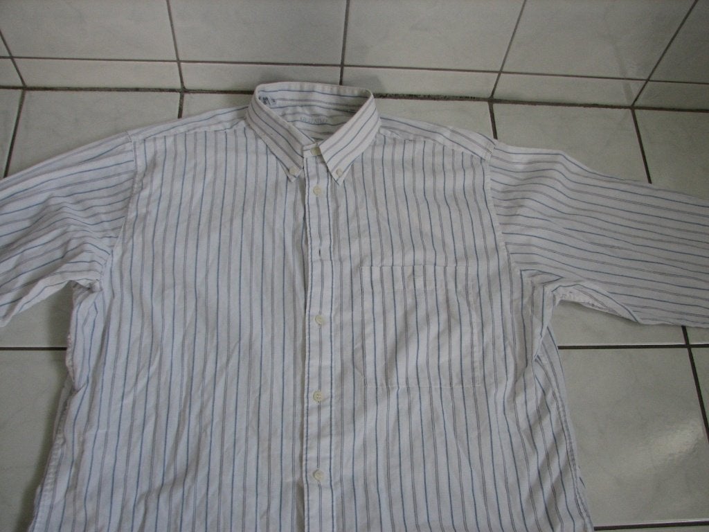 Herenblouse maat 41, Kleding | Heren, Overhemden, Ophalen of Verzenden, Gedragen, Wit, Halswijdte 41/42 (L)