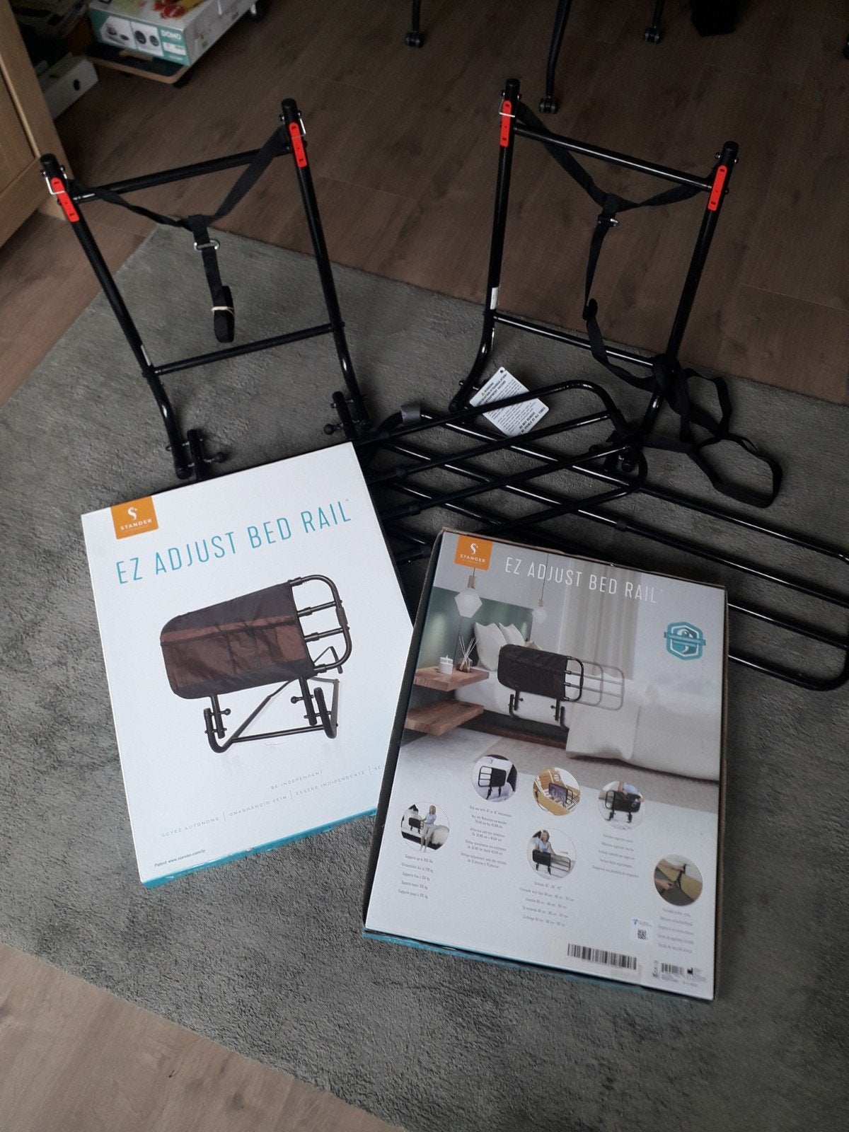 uitval rek bedhekje merk: Stander uitvalrek bedrek senioren, Verstelbaar, 90 cm, Eenpersoons, Ophalen of Verzenden