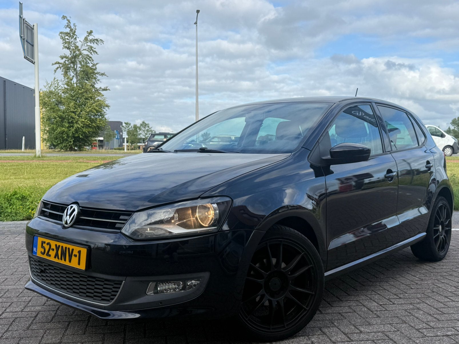 Volkswagen Polo 1.2 TSI Highline 2012 Zwart, Auto's, Volkswagen, Particulier, Polo, ABS, Airconditioning, Bluetooth, Boordcomputer
