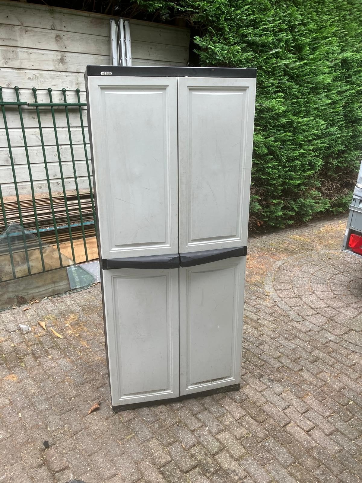 kunstof tuinkast, Ophalen, Gebruikt, Kunststof, Overige typen