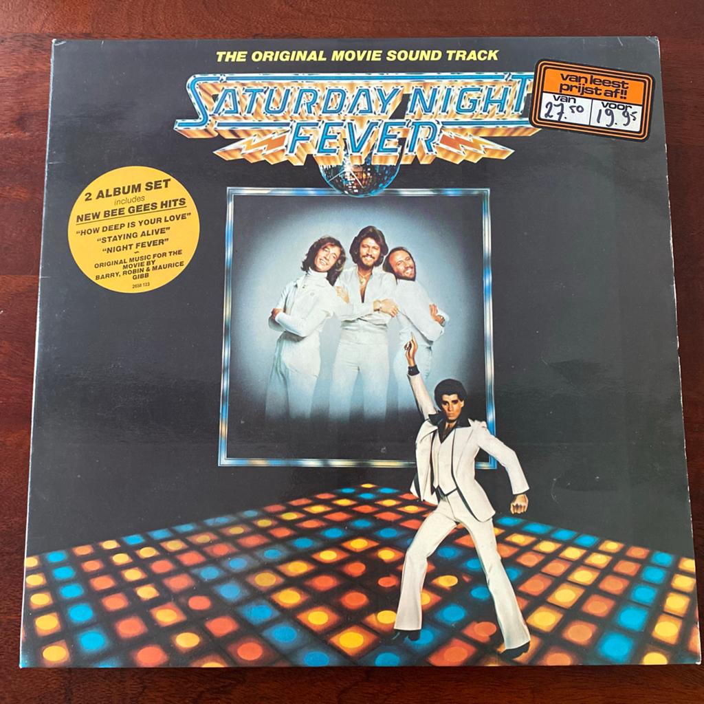 Saturday Night Fever Soundtrack - Dubbel LP, Cd's en Dvd's, Vinyl | Filmmuziek en Soundtracks, Gebruikt, Ophalen of Verzenden