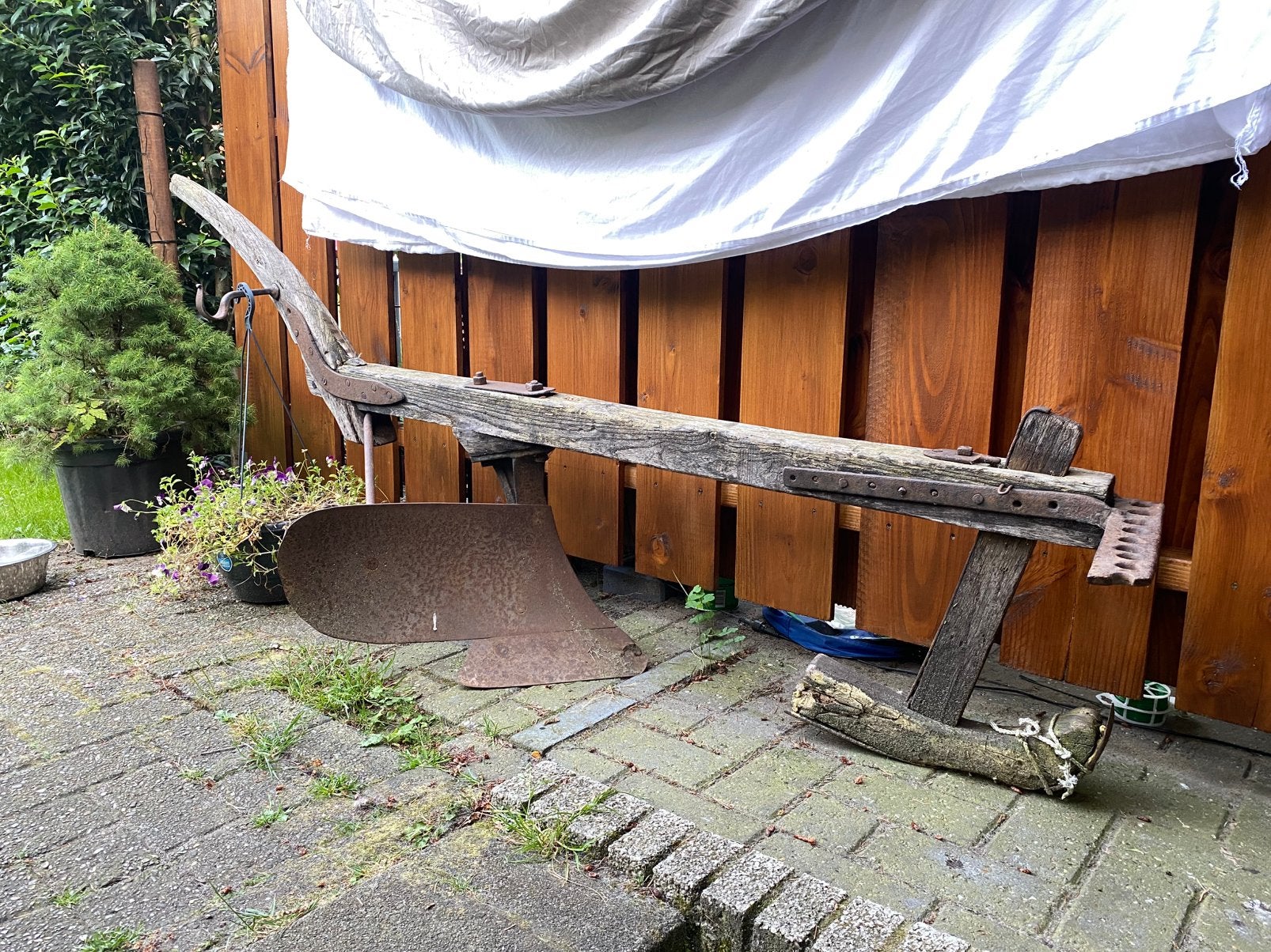 Antieke slof ploeg, Antiek en Kunst, Antiek | Gereedschap en Instrumenten, Ophalen