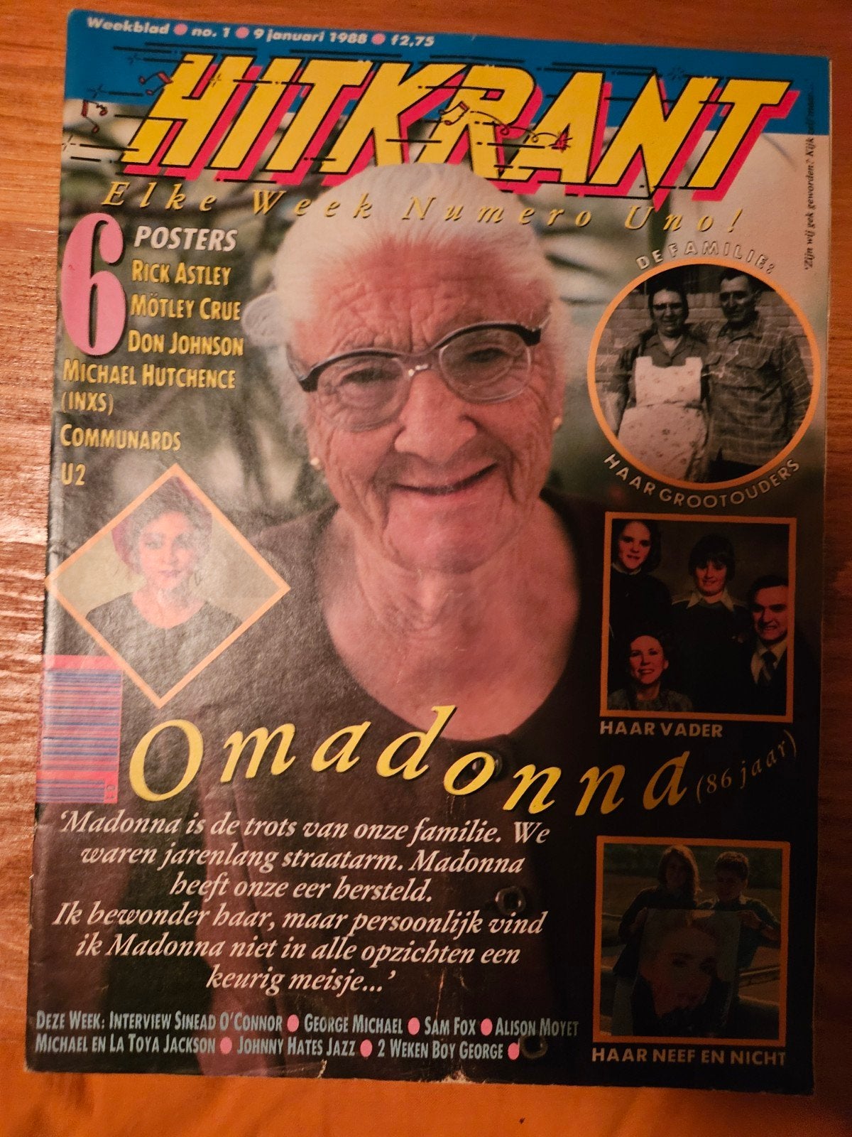 Hitkrant jaargang 1988 - Ontbrekende nummers 9, 11, 12, Ophalen of Verzenden