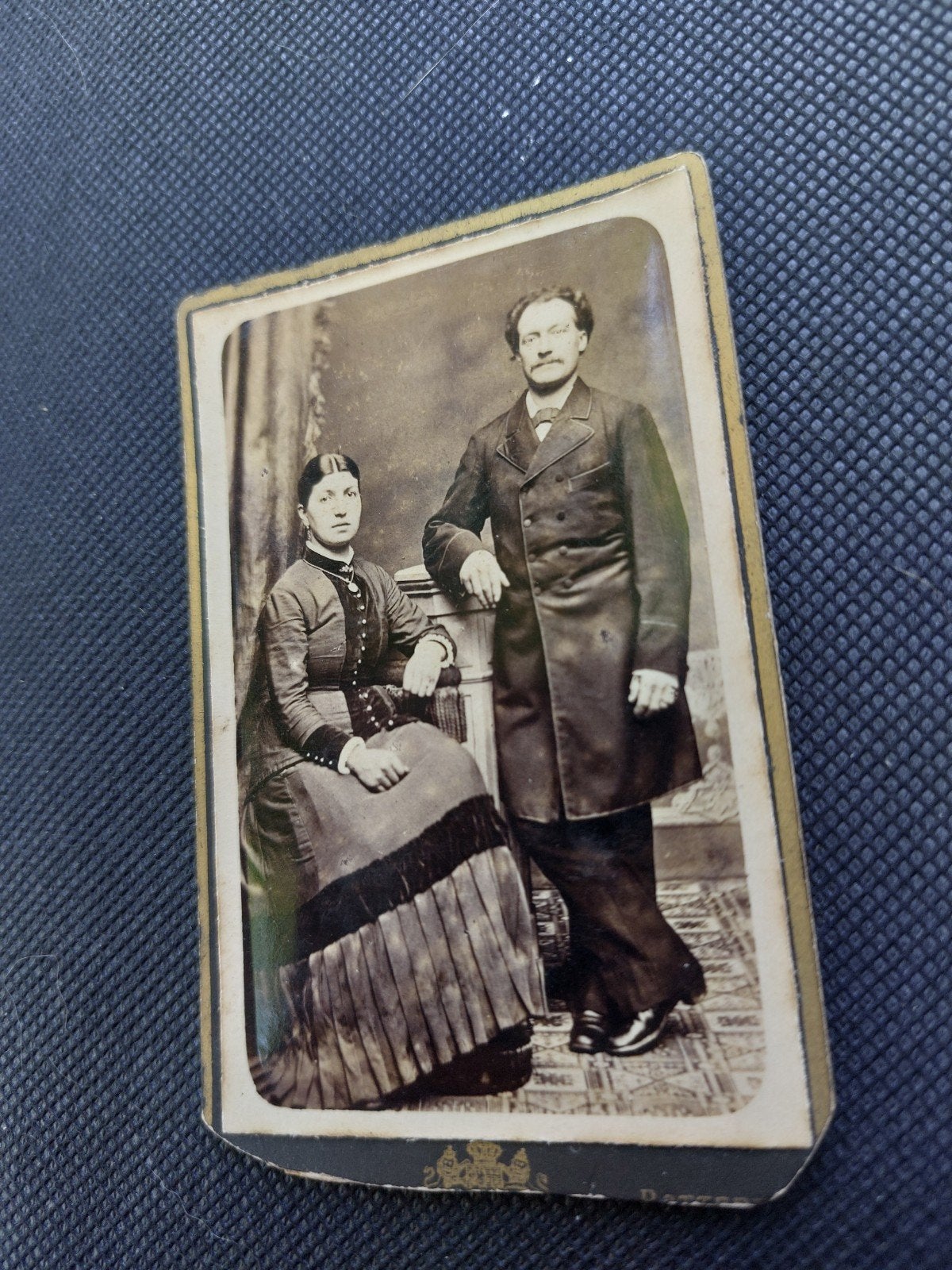 Cdv, Ophalen of Verzenden, Voor 1940, Buitenland, Foto