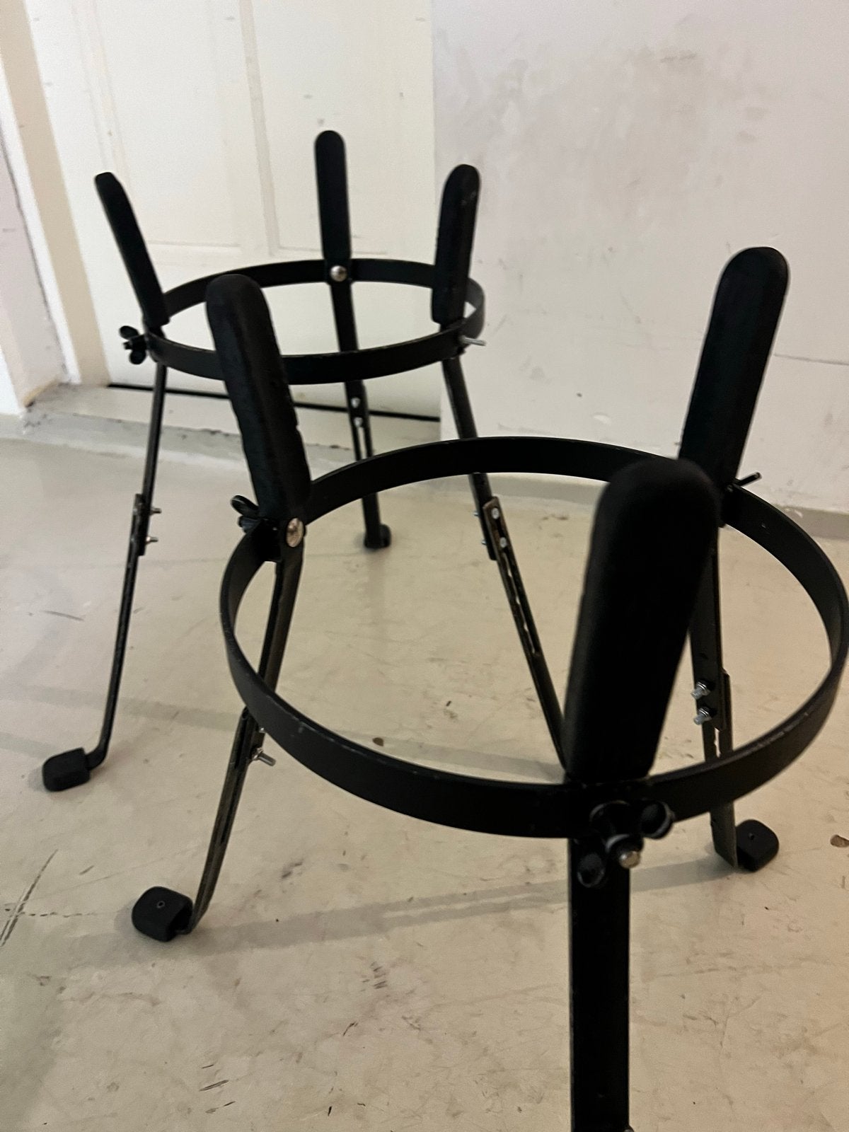 Meinl Steely Conga Stands (11" & 11 3/4"), Muziek en Instrumenten, Ophalen of Verzenden, Gebruikt, Trommel