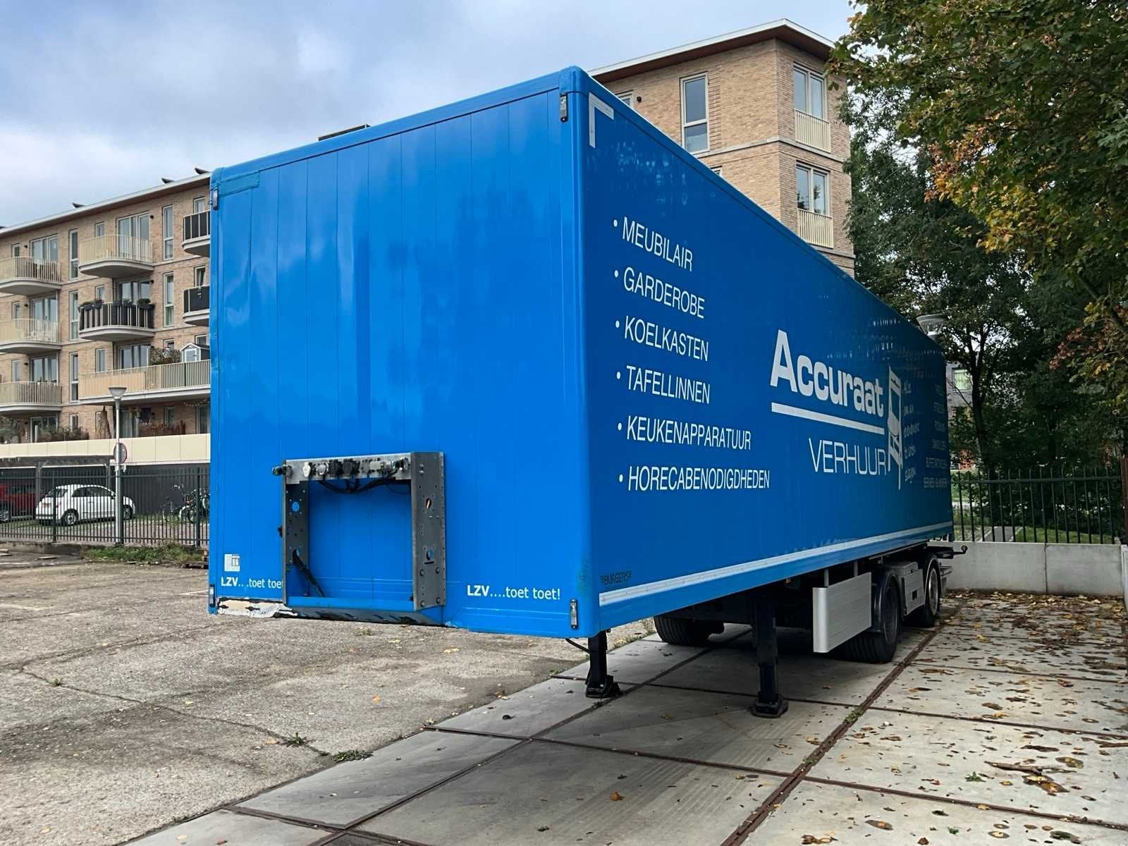 2011 Tracon LZV double B Trailers TB1218 Oplegger, Overige brandstoffen, Origineel Nederlands, Bedrijf, Aanhangers en Opleggers