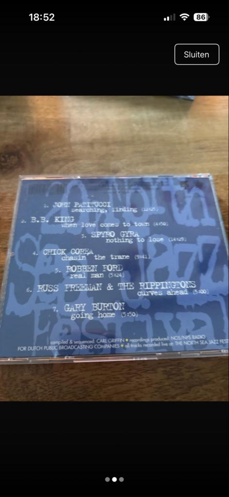 GRP Live at the North Sea Jazz Festival CD, Verzenden, Gebruikt, Jazz