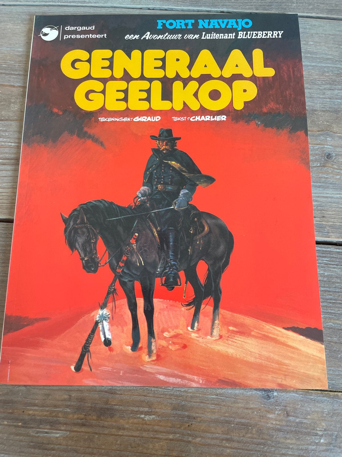 Luitenant Blueberry - Generaal Geelkop (Fort Navajo reeks), Boeken, Stripboeken, Eén stripboek, Ophalen of Verzenden, Gelezen