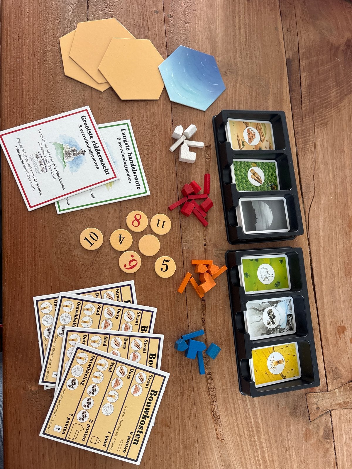 Kolonisten van Catan - Reserve onderdelen, Hobby en Vrije tijd, Gezelschapsspellen | Bordspellen, Drie of vier spelers, Ophalen of Verzenden
