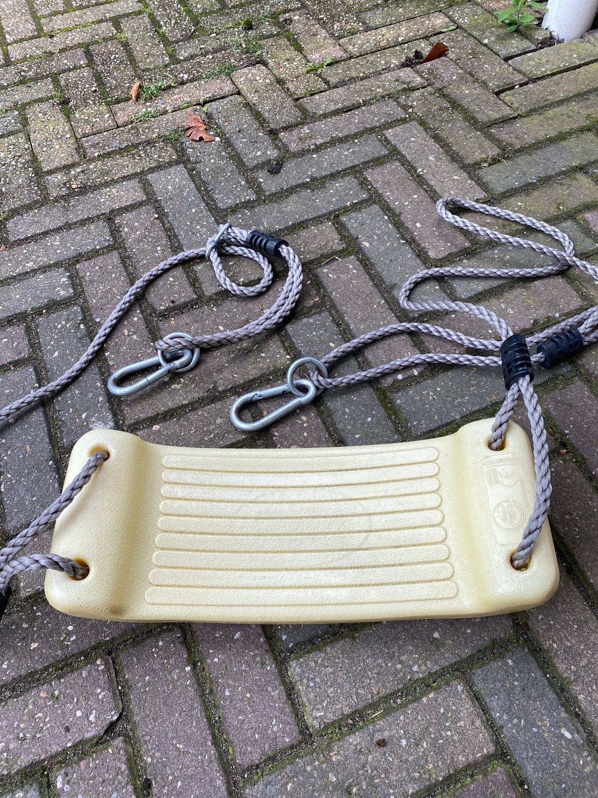 Gele schommel, Ophalen of Verzenden, Gebruikt, Schommel