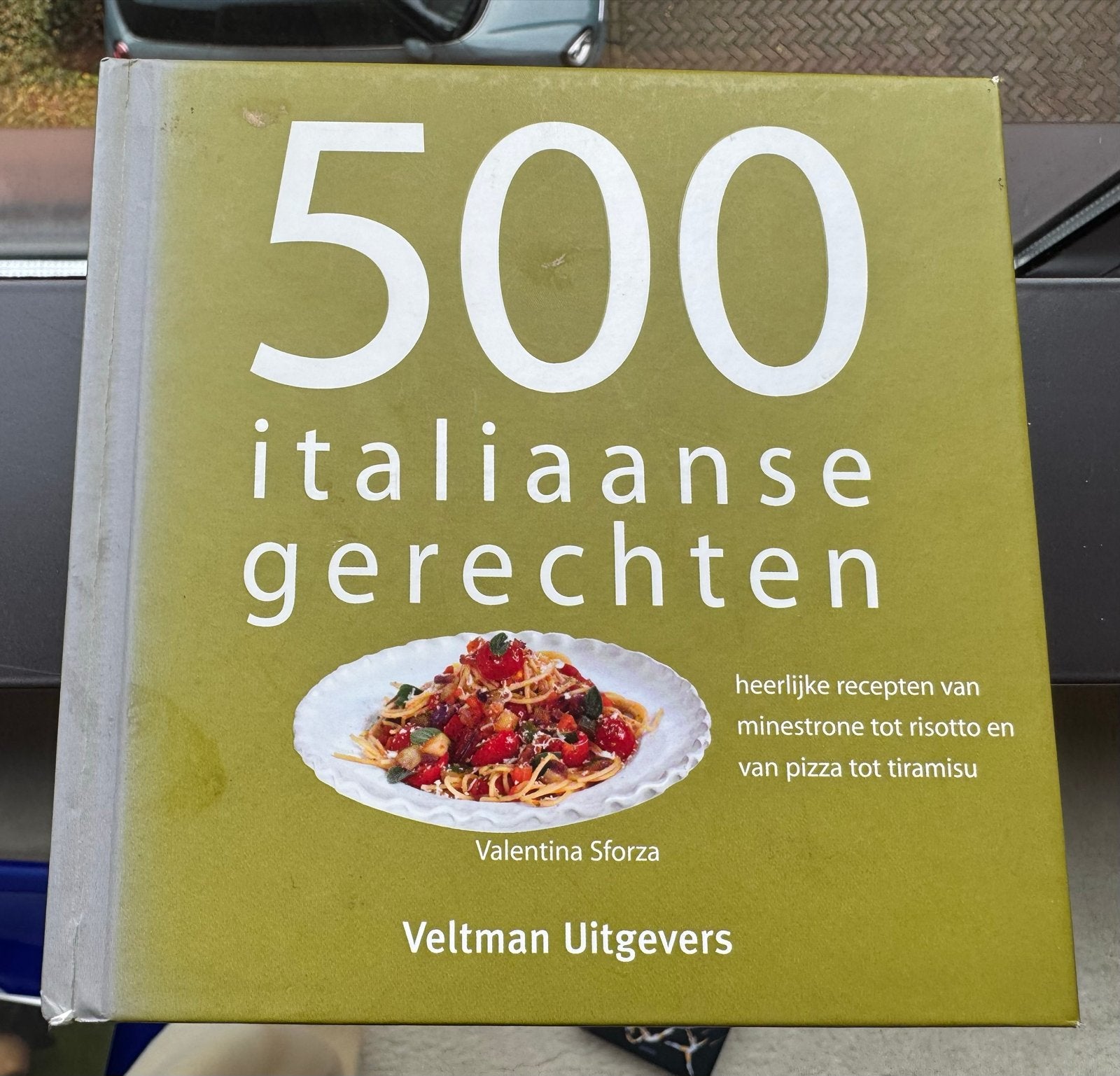 500 Italiaanse Gerechten - Valentina Sforza Kookboek, Ophalen of Verzenden, Gelezen, Italië, Voorgerechten en Soepen
