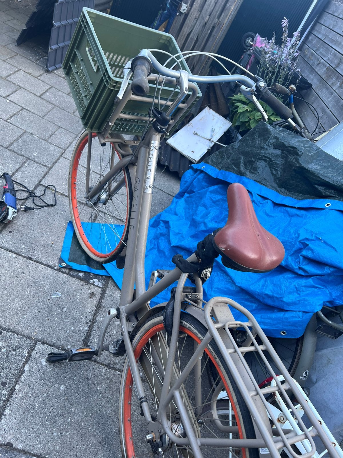 Dames fiets GAZELLA, Doe-het-zelf en Verbouw, Metalen, Ophalen, Zo goed als nieuw