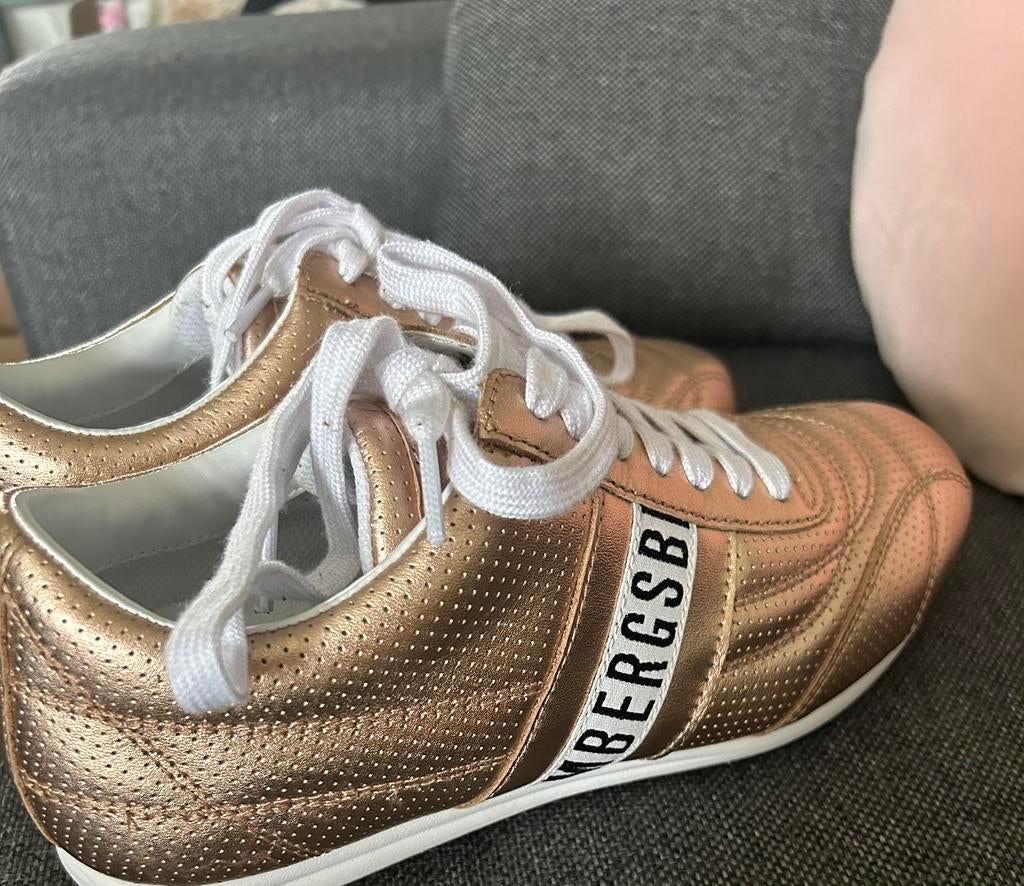 Bikkembergs dames schoenen rosegoud, maat 38, Ophalen of Verzenden, Nieuw, Overige kleuren, Sneakers of Gympen
