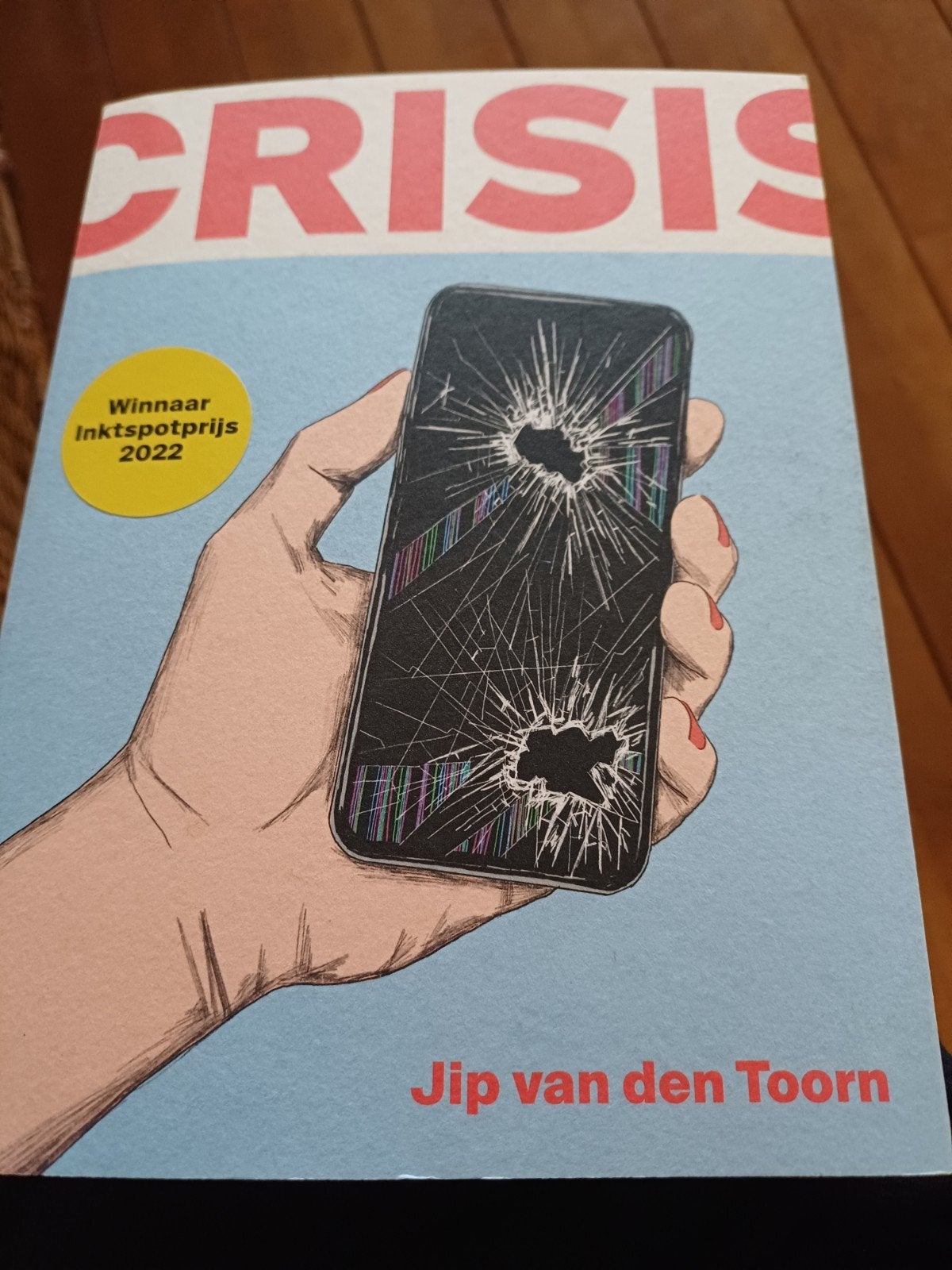 Crisis - Jip van den Toorn (Winnaar Inktspotprijs 2022), Ophalen of Verzenden, Zo goed als nieuw, Jip van den Toorn