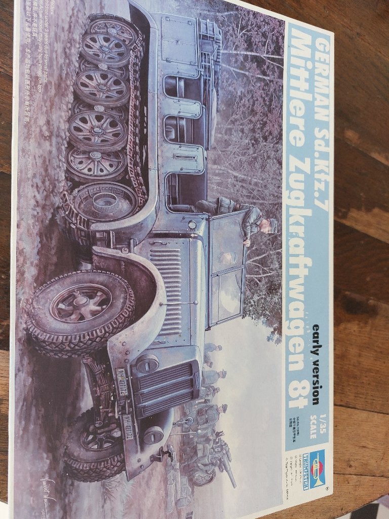 Halftrack 1/35, Overige merken, Groter dan 1:32, Nieuw, Ophalen of Verzenden