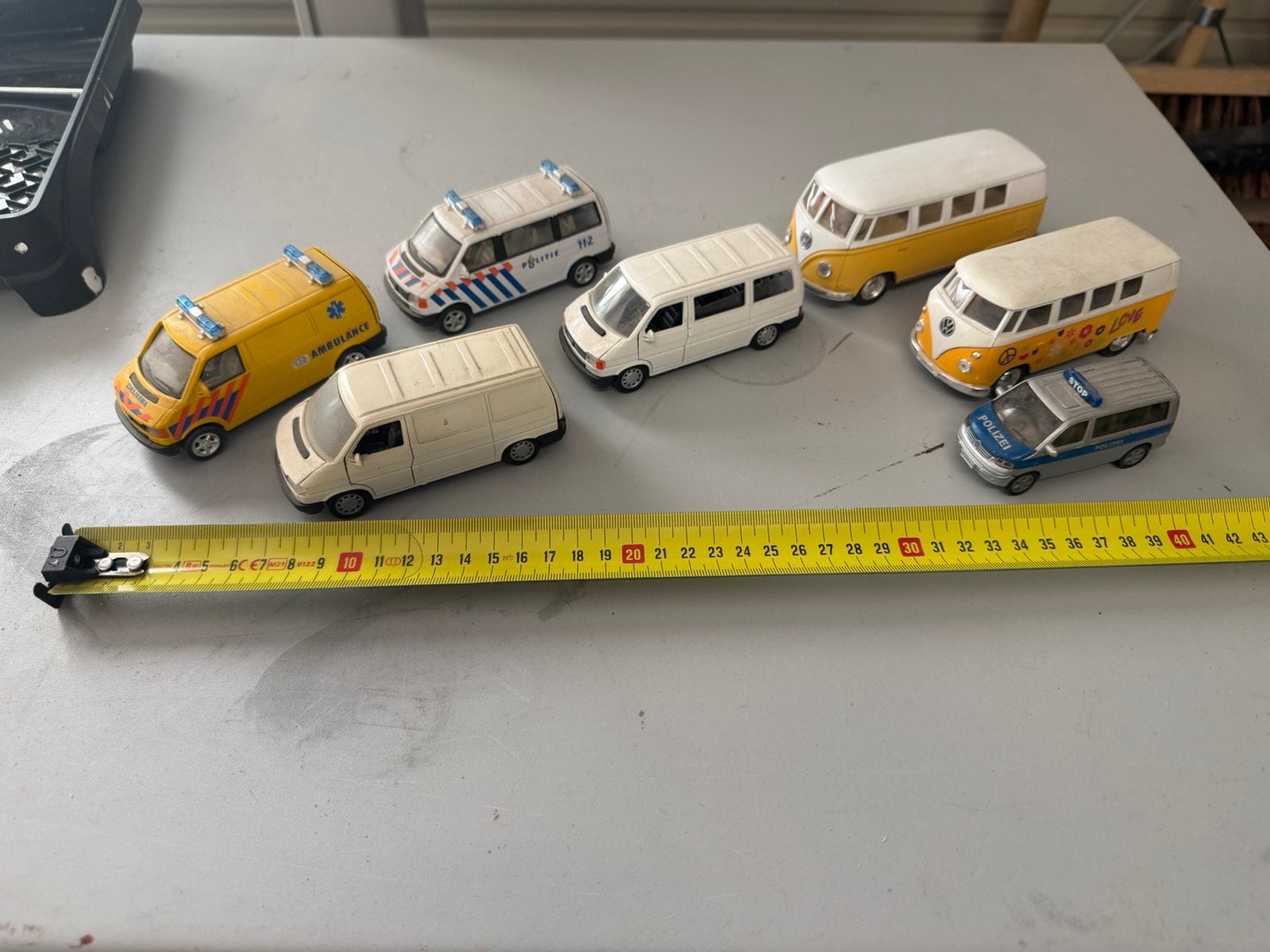 VW Transporter modelletjes, Ophalen of Verzenden, Zo goed als nieuw, Bus of Vrachtwagen