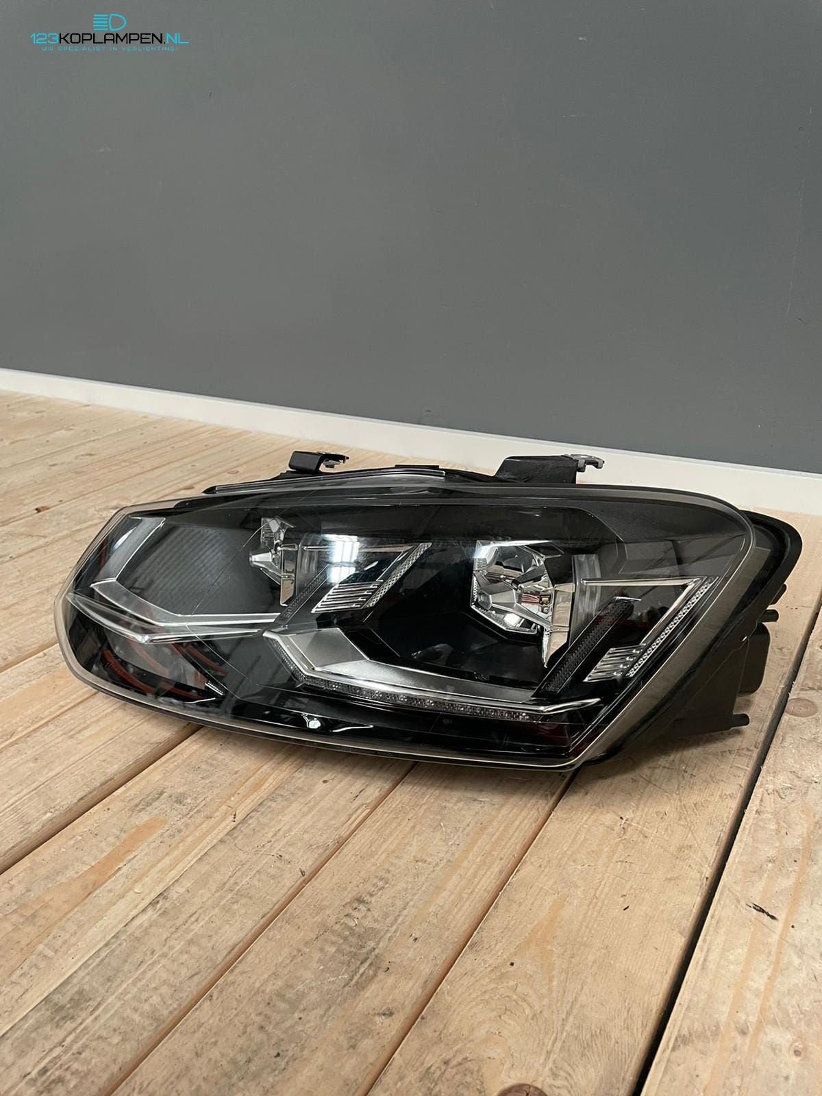 Volkswagen Polo 6C facelift Full LED koplamp links, Auto-onderdelen, Verlichting, Ophalen, Gebruikt, -, Volkswagen