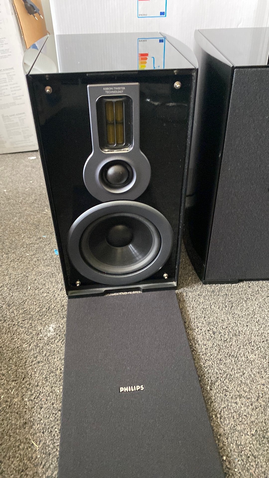 Philips MCD909 luidsprekers. Als NIEUW!!!, Ophalen of Verzenden, Zo goed als nieuw, Kunststof