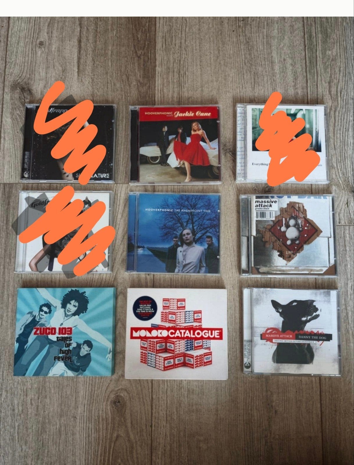 Div. CD's:, Hooverphonic, Massive Attack, Moloko, Cd's en Dvd's, Ophalen of Verzenden, Gebruikt, Album