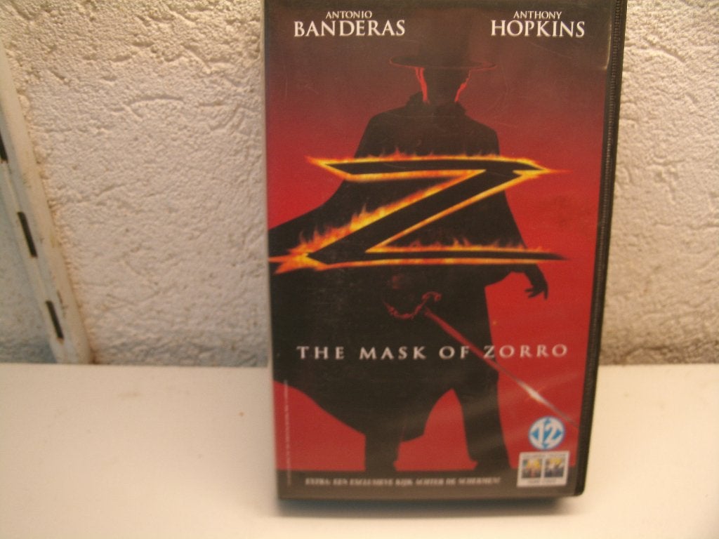 vhs 76b the mask of zorro, Vanaf 16 jaar, Ophalen of Verzenden, Zo goed als nieuw, Actie en Avontuur