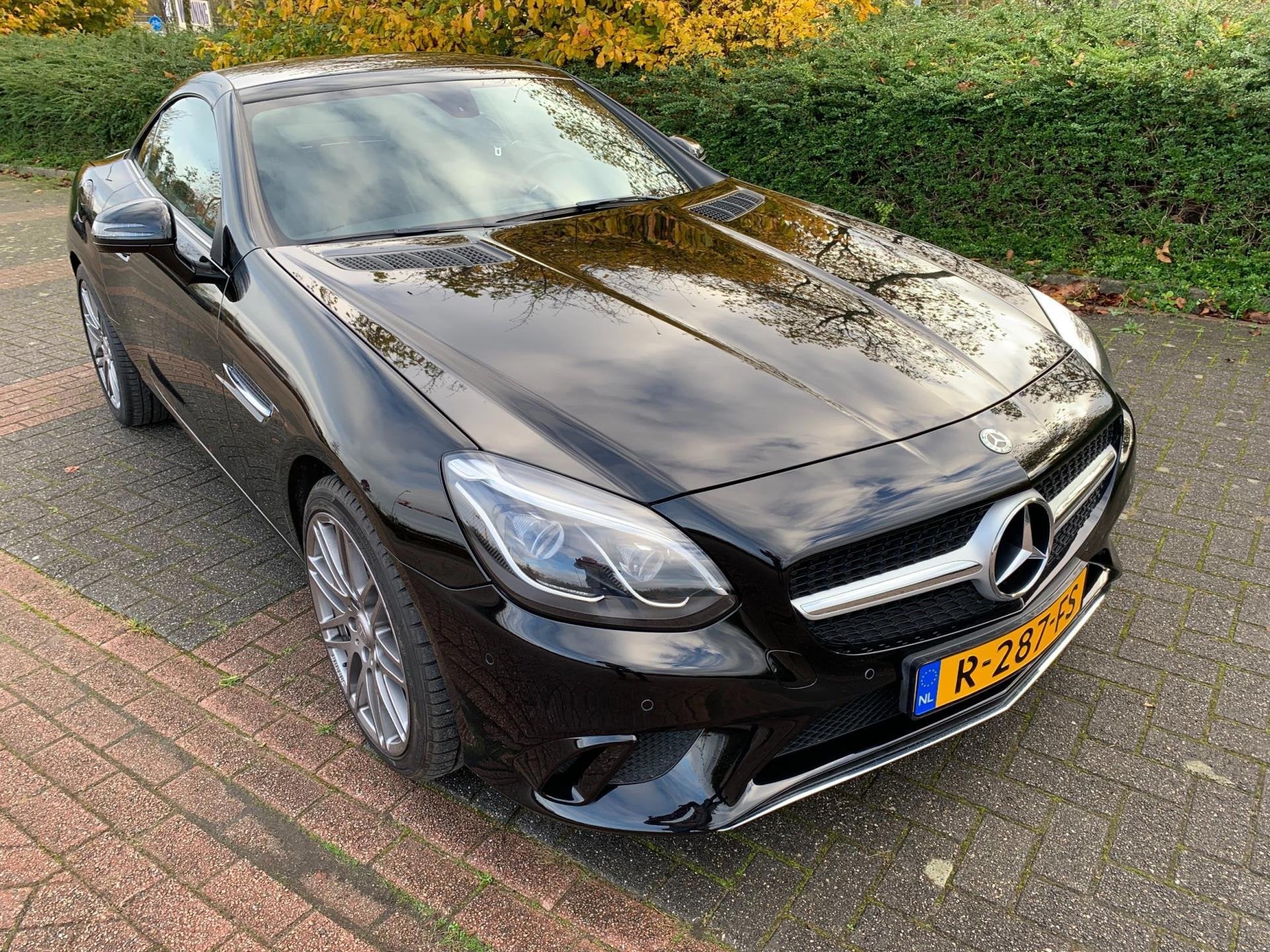 Mercedes-Benz SLC 180 Brabus uitv.-weinig km! Btw-auto!, Auto's, Mercedes-Benz, Achterwielaandrijving, Gebruikt, Euro 6, Cabriolet