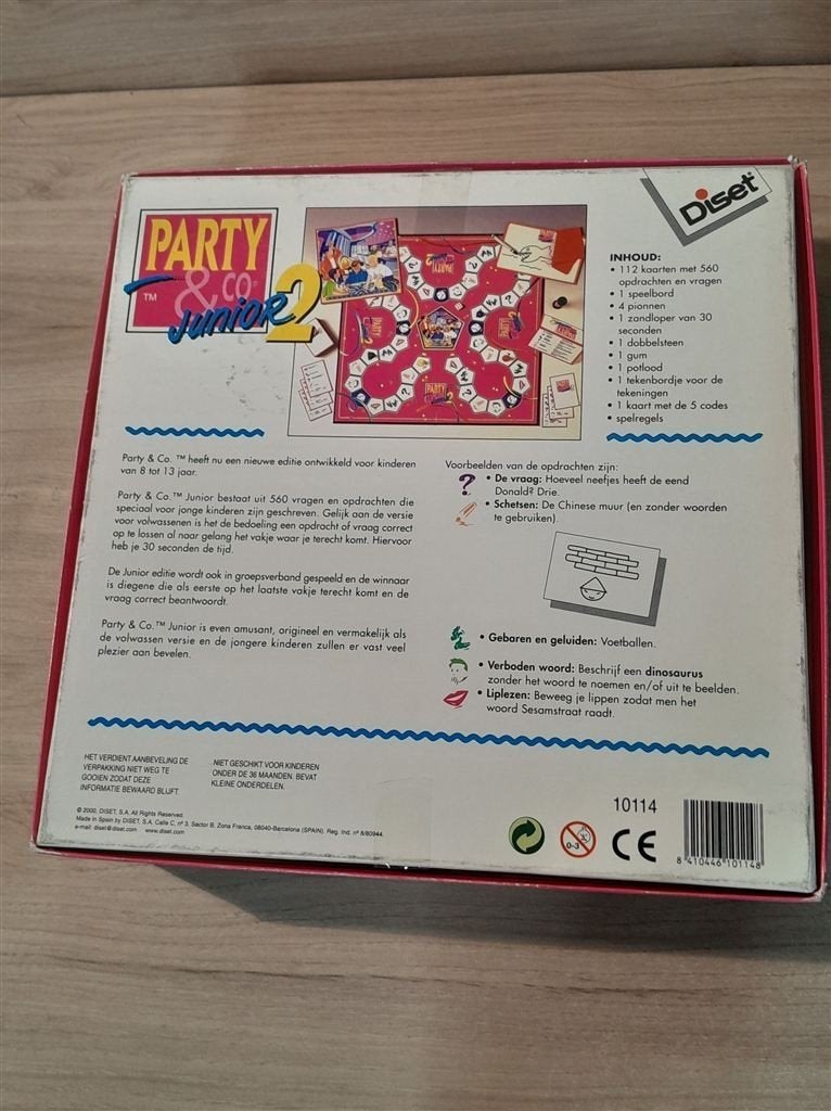 party en co junior 2 - s5451, Verzenden, Zo goed als nieuw