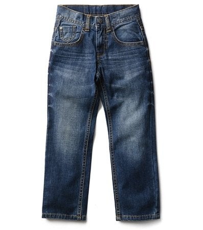 HEMA jongens spijkerbroek jeans denim broek wassing maat 128, Broek, Nieuw, Ophalen of Verzenden, Hema