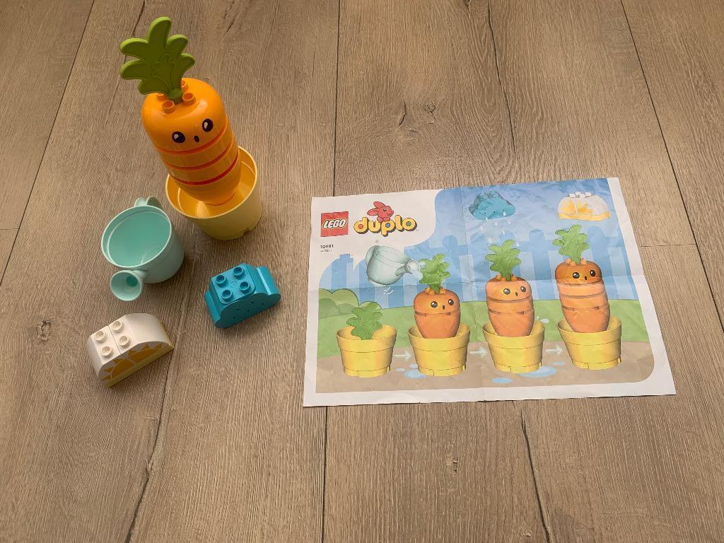 Duplo wortel set 10981, Ophalen of Verzenden, Zo goed als nieuw, Complete set, Duplo
