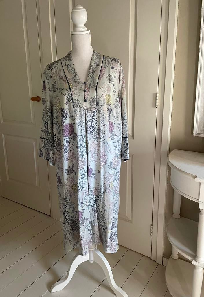 Noa Noa Jurk / Kimono / 44 / Blauw, Kleding | Dames, Jurken, Blauw, Maat 42/44 (L), Ophalen of Verzenden, Zo goed als nieuw