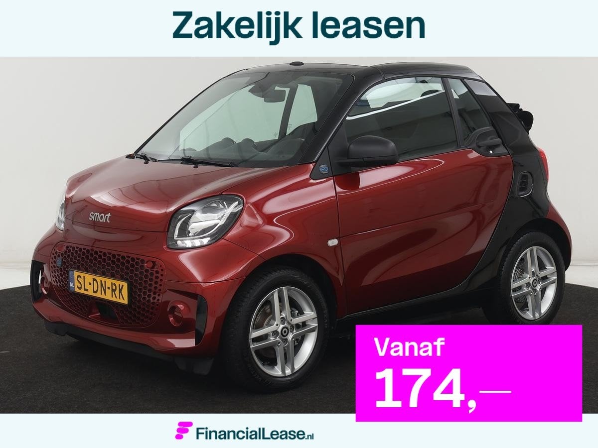 Smart Fortwo EQ Comfort 18 kWh | SOH 92,2% | Carplay | Cruis, Automaat, 1025 kg, Gebruikt, Cabriolet