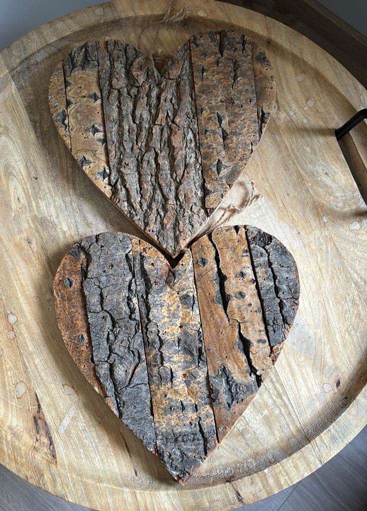Houten harten, Ophalen of Verzenden
