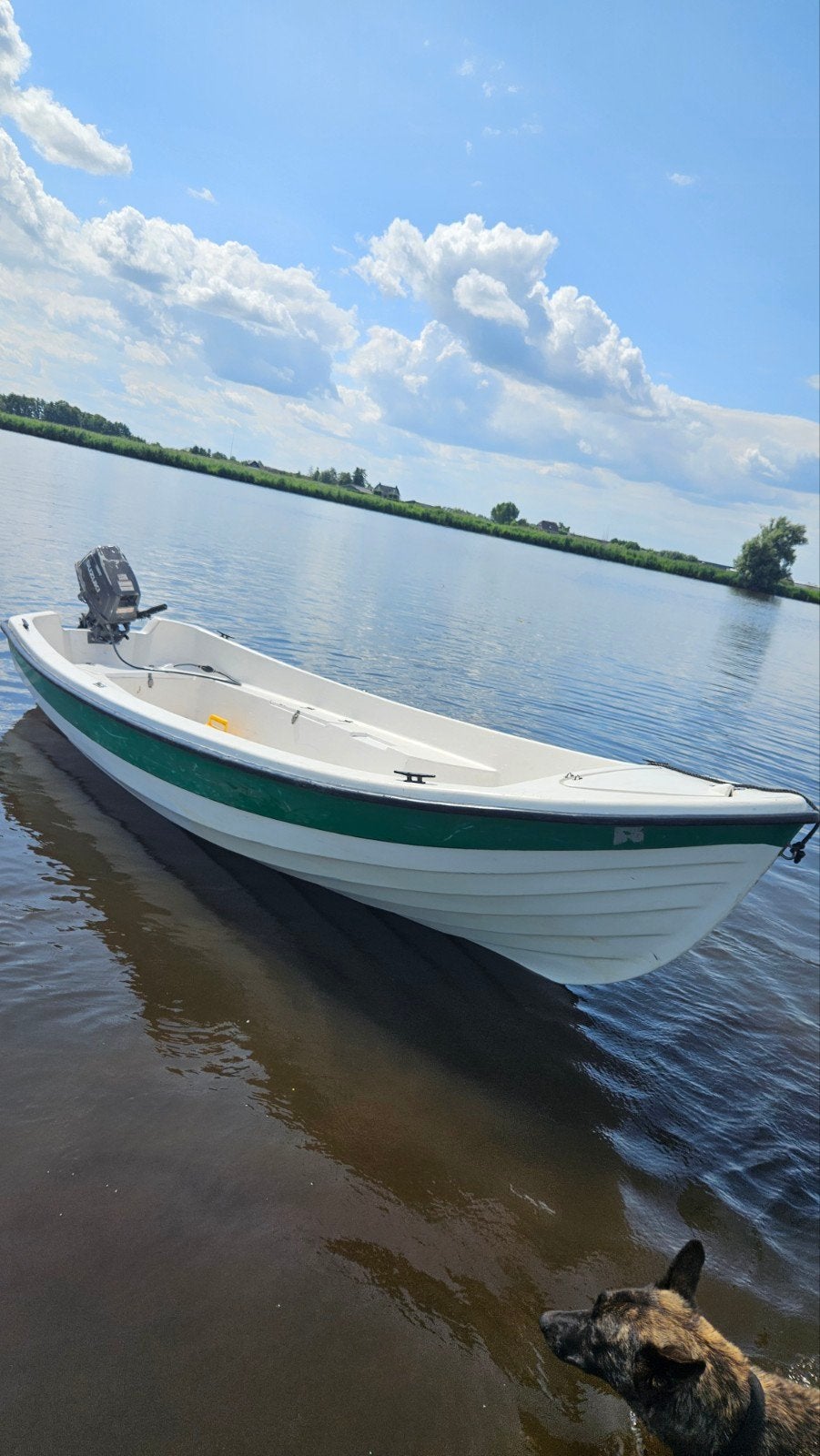 polyester boot met Suzuki 6pk - Vaarklaar, Watersport en Boten, Overige merken, Gebruikt, Buitenboordmotor, Polyester