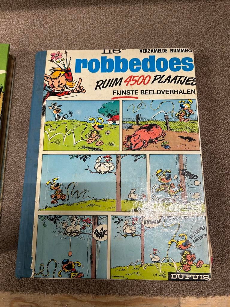 Twee Robbedoes verzamelalbums - Gelezen staat, Boeken, Meerdere stripboeken, Ophalen of Verzenden, Gelezen