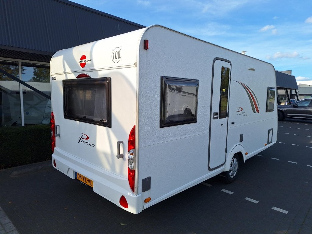 Bürstner Premio 450 TS MET VOORTENT, Rondzit, Bedrijf, 750 - 1000 kg, Reservewiel