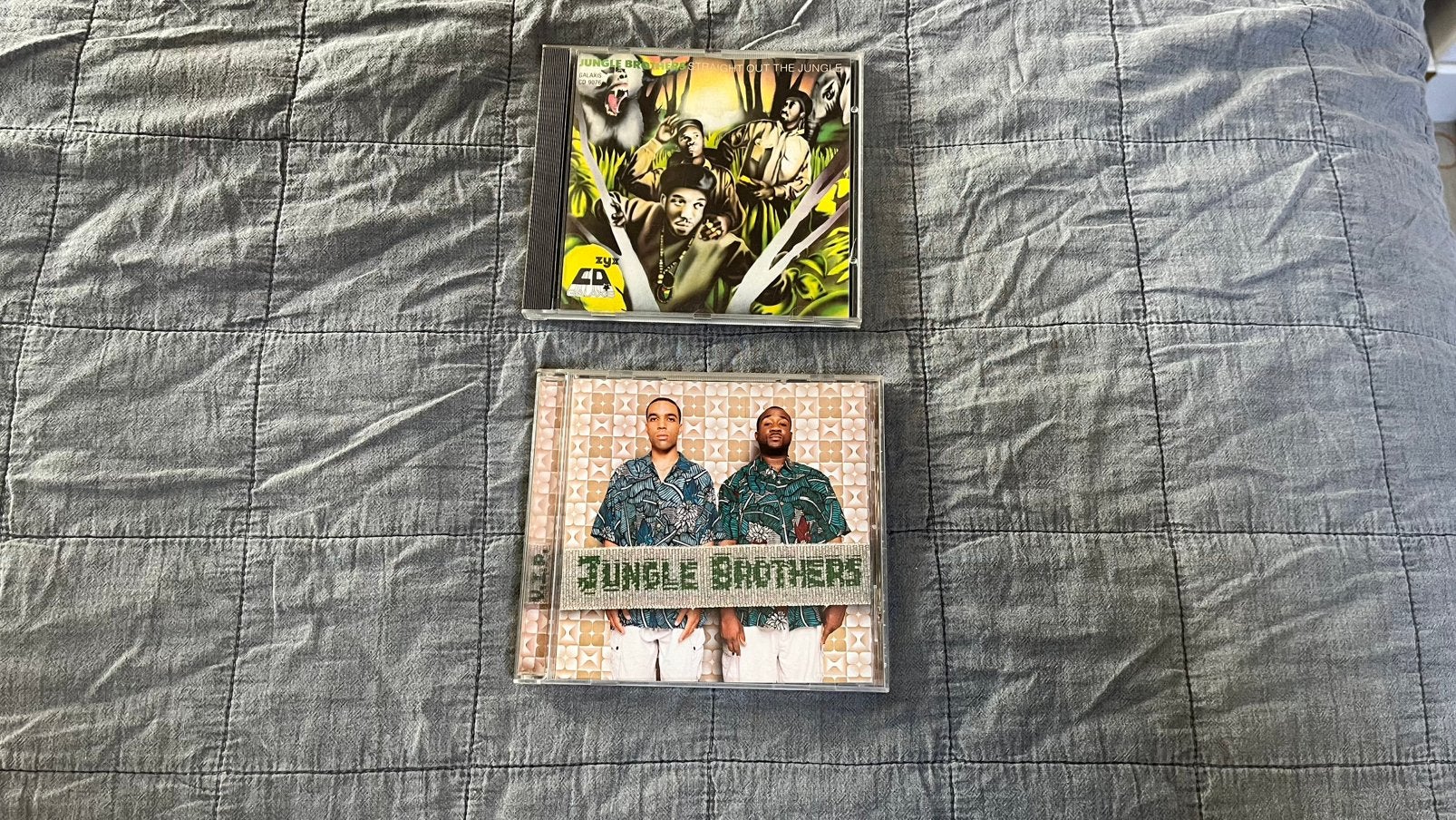 2 albums Jungle Brothers - Straight Out The Jungle & V.I.P., Ophalen of Verzenden