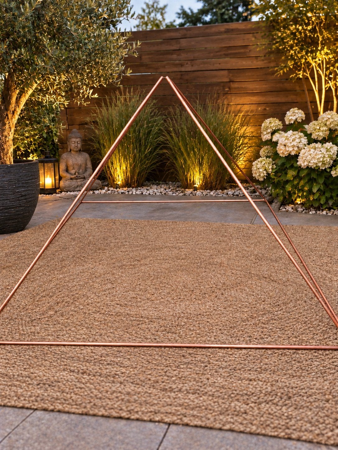 koperen piramide 2 x 2 meter zelf gemaakt, Ophalen, Geen, Geen, Zaandan