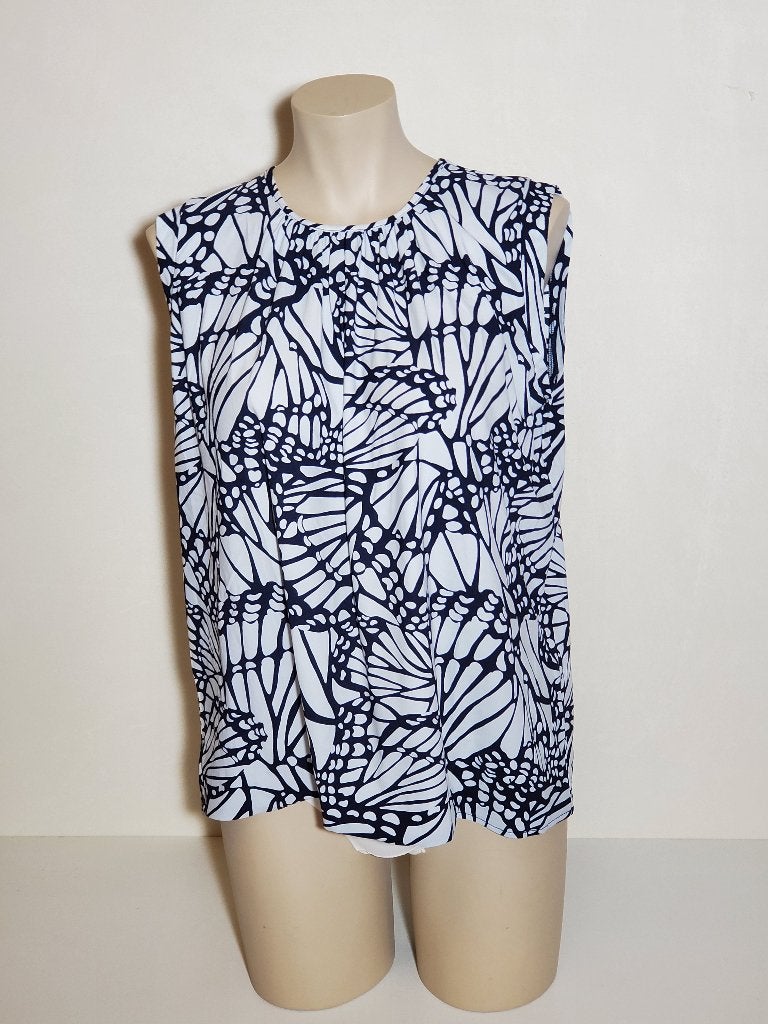 Studio Anneloes Mirren top maat XL – Off White  Dark Blue, Studio Anneloes, Blauw, Maat 46/48 (XL) of groter, Ophalen of Verzenden